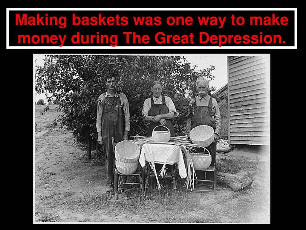 ways to make money during the great depression